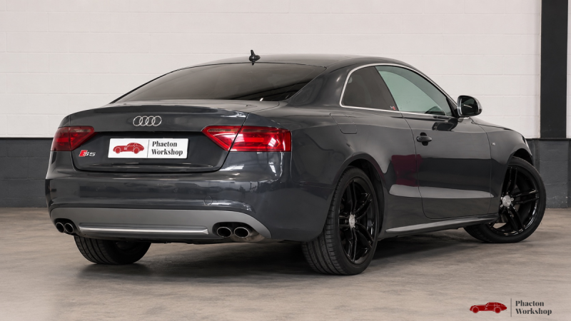 AUDI S5 COUPE V8 4.2L FSI QUATTRO 352 CH | BVM | CUIR ROUGE | B&O | TOIT OUVRANT | FRANCAISE