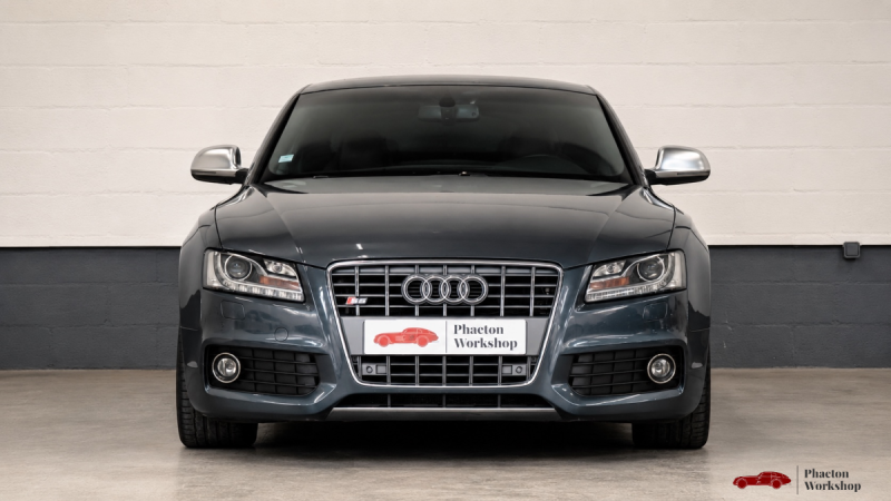 AUDI S5 COUPE V8 4.2L FSI QUATTRO 352 CH | BVM | CUIR ROUGE | B&O | TOIT OUVRANT | FRANCAISE