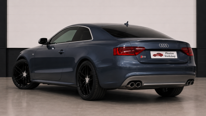 AUDI S5 COUPE V8 4.2L FSI QUATTRO 352 CH - BVM - CUIR ROUGE - B&O - TOIT OUVRANT - FRANCAISE