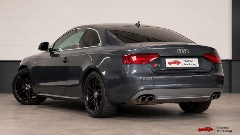 AUDI S5 COUPE V8 4.2L FSI QUATTRO 352 CH | BVM | CUIR ROUGE | B&O | TOIT OUVRANT | FRANCAISE