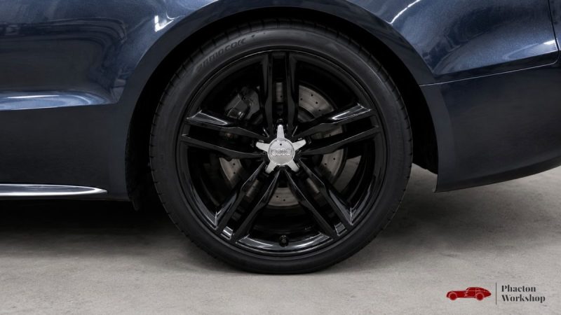 AUDI S5 COUPE V8 4.2L FSI QUATTRO 352 CH - BVM - CUIR ROUGE - B&O - TOIT OUVRANT - FRANCAISE