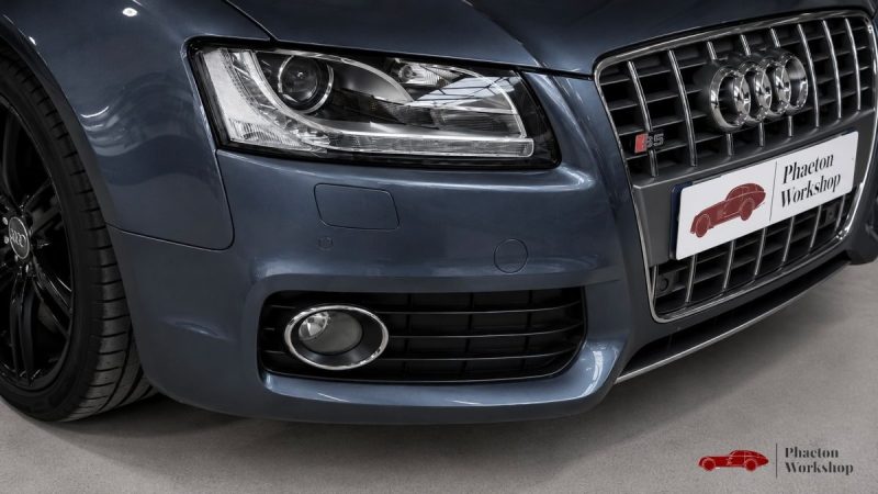 AUDI S5 COUPE V8 4.2L FSI QUATTRO 352 CH | BVM | CUIR ROUGE | B&O | TOIT OUVRANT | FRANCAISE