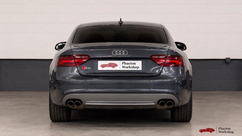 AUDI S5 COUPE V8 4.2L FSI QUATTRO 352 CH | BVM | CUIR ROUGE | B&O | TOIT OUVRANT | FRANCAISE
