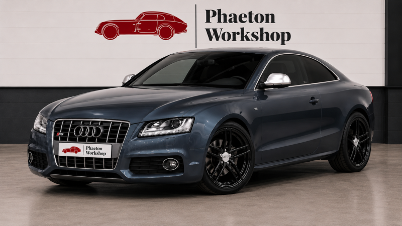 AUDI S5 COUPE V8 4.2L FSI QUATTRO 352 CH - BVM - CUIR ROUGE - B&O - TOIT OUVRANT - FRANCAISE
