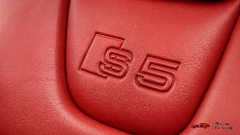 AUDI S5 COUPE V8 4.2L FSI QUATTRO 352 CH | BVM | CUIR ROUGE | B&O | TOIT OUVRANT | FRANCAISE