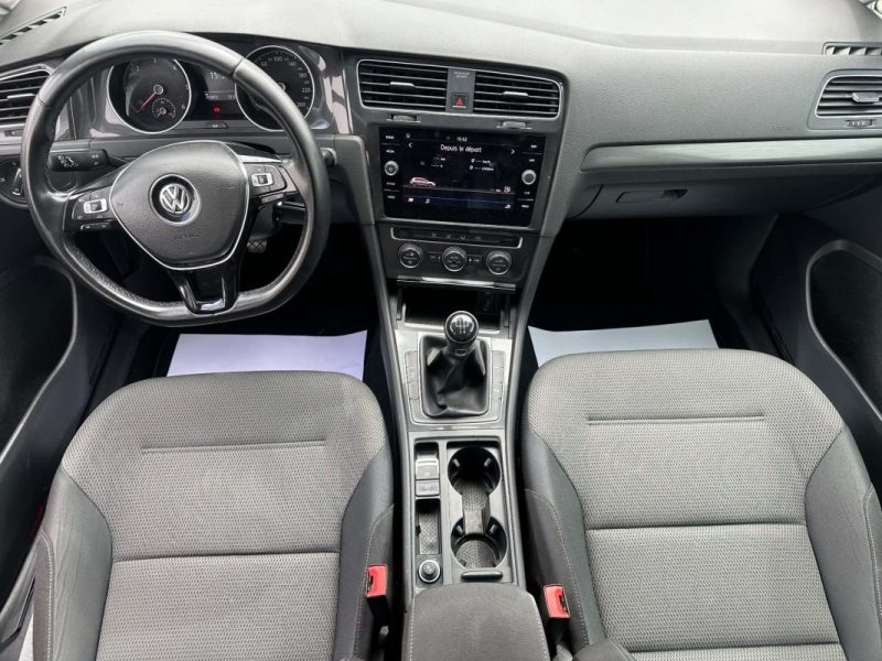VOLKSWAGEN GOLF VII 1.6 TDI 115CH BLUEMOTION TECHNOLOGY FAP CONFORTLINE 2018