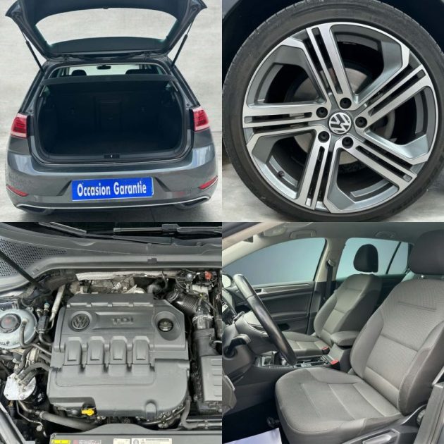 VOLKSWAGEN GOLF VII 1.6 TDI 115CH BLUEMOTION TECHNOLOGY FAP CONFORTLINE 2018