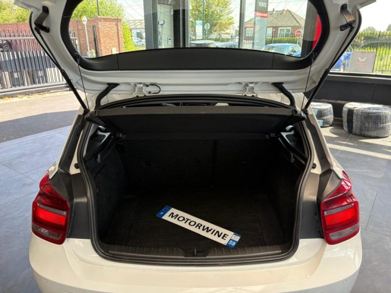 🚗 BMW SÉRIE 1 114i 102ch ⚙️ LOUNGE 3P 📱 Bluetooth 📡 Radar de recul ❄️ Climatisation