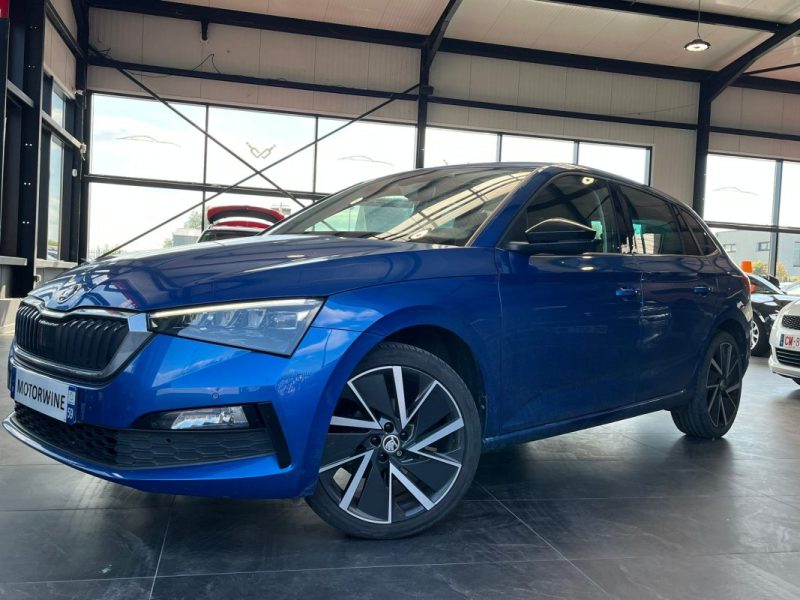 🚗 SKODA SCALA 1.5 TSI 150ch ⚙️ AMBITION 📱 Bluetooth 📷 Caméra de recul 🔗 Attelage