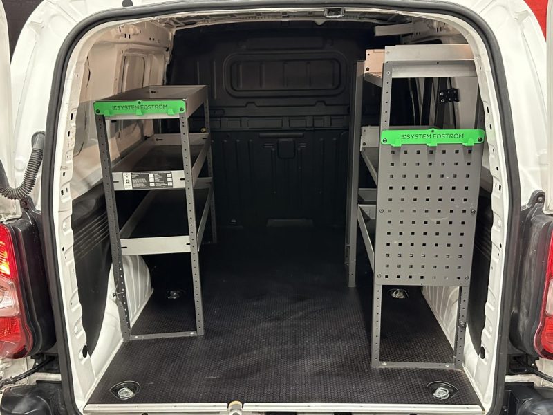 PEUGEOT PARTNER 3 STANDARD 650KG BLUEHDI 130CH S&S ASPHALT EAT8 3 PLACES - 1ère Main -