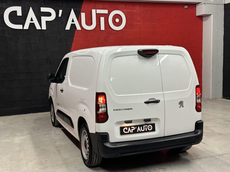 PEUGEOT PARTNER 3 STANDARD 650KG BLUEHDI 130CH S&S ASPHALT EAT8 3 PLACES - 1ère Main -