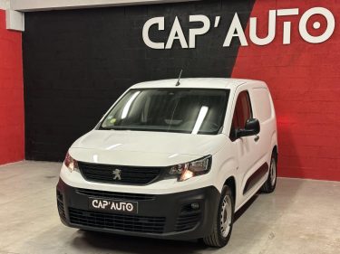 PEUGEOT PARTNER 3 STANDARD 650KG BLUEHDI 130CH S&S ASPHALT EAT8 3 PLACES - 1ère Main -