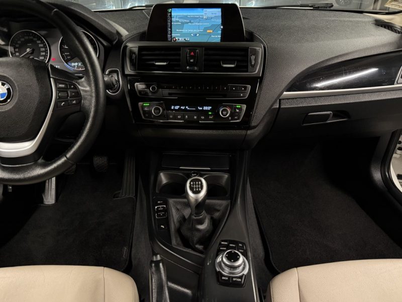 BMW SERIE 1 F20 PHASE 2 LCI 118i 1.5 136 Cv 5 PORTES / INTERIEUR CUIR GPS BVM6 - GARANTIE 1 AN