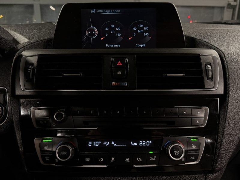 BMW SERIE 1 F20 PHASE 2 LCI 118i 1.5 136 Cv 5 PORTES / INTERIEUR CUIR GPS BVM6 - GARANTIE 1 AN