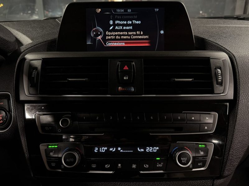 BMW SERIE 1 F20 PHASE 2 LCI 118i 1.5 136 Cv 5 PORTES / INTERIEUR CUIR GPS BVM6 - GARANTIE 1 AN