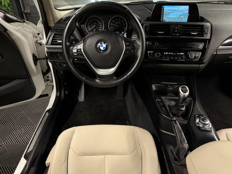 BMW SERIE 1 F20 PHASE 2 LCI 118i 1.5 136 Cv 5 PORTES / INTERIEUR CUIR GPS BVM6 - GARANTIE 1 AN