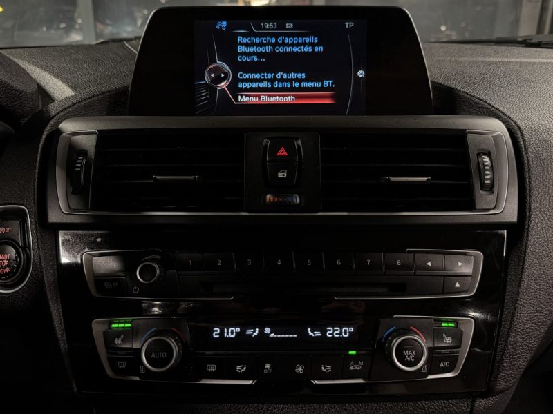 BMW SERIE 1 F20 PHASE 2 LCI 118i 1.5 136 Cv 5 PORTES / INTERIEUR CUIR GPS BVM6 - GARANTIE 1 AN