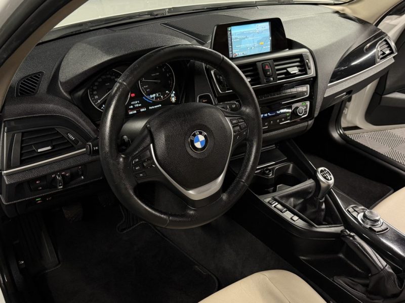 BMW SERIE 1 F20 PHASE 2 LCI 118i 1.5 136 Cv 5 PORTES / INTERIEUR CUIR GPS BVM6 - GARANTIE 1 AN