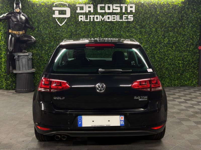 VOLKSWAGEN GOLF 7 VII CARAT 2.0 TDI 150 Cv 1ERE MAIN / KEYLESS ECRAN TACTILE GPS - GARANTIE 1 AN