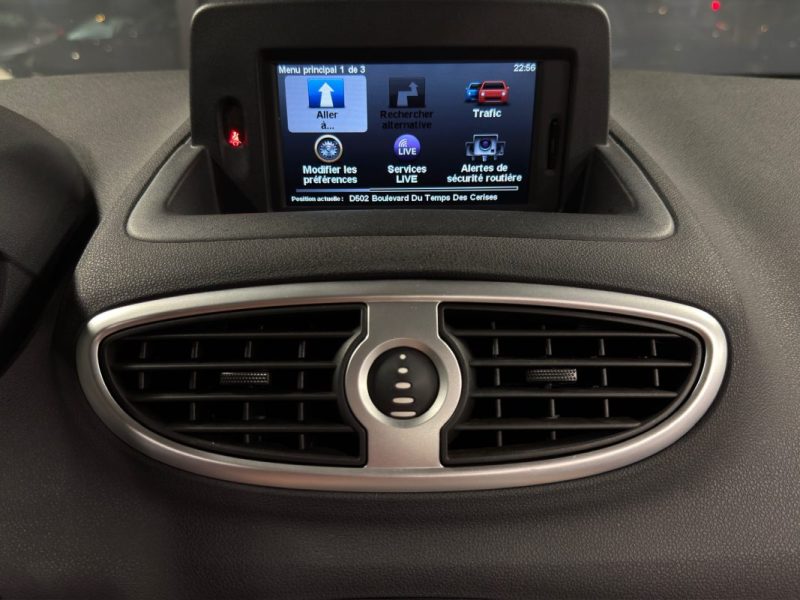 RENAULT CLIO 3 III PHASE 2 1.2 75 Cv 5 Pts 1ERE MAIN ECRAN GPS BLUETOOTH CRIT AIR 1 - GARANTIE 1 AN