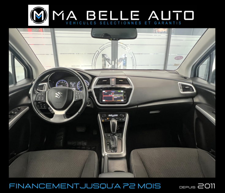 SUZUKI SX4 S-CROSS 1.4 BOOSTERJET HYBRID 129 PRIVILEGE AUTO / Keyless Camera BT / 283 euro mensuel 