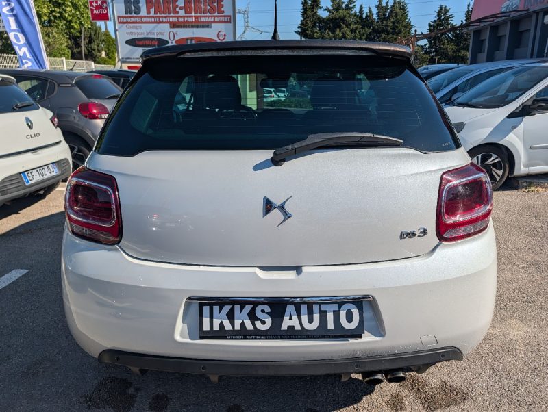 DS DS3 1.2 PURE TECH 130  SPORT CHIC 1ERE MAIN 86.000KMS CERTIFIE FULL OPTIONS GARANTIE 12 MOIS