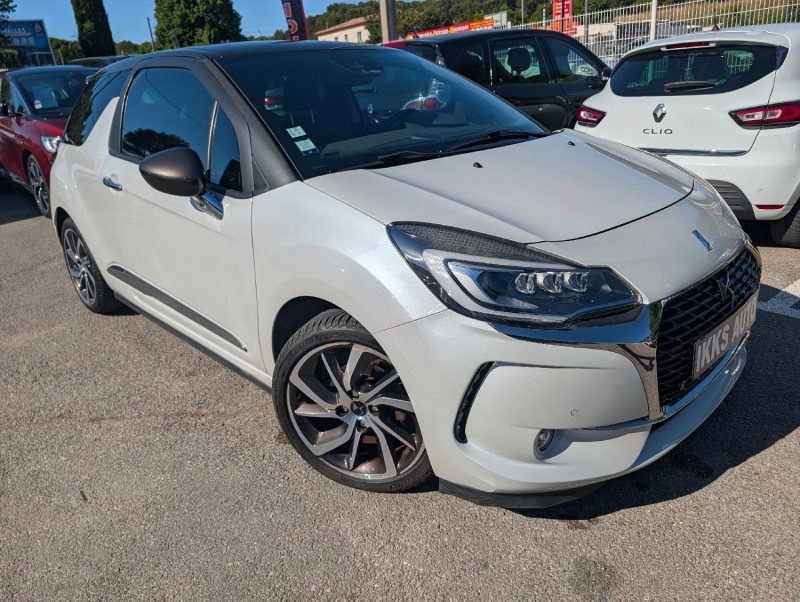DS DS3 1.2 PURE TECH 130  SPORT CHIC 1ERE MAIN 86.000KMS CERTIFIE FULL OPTIONS GARANTIE 12 MOIS