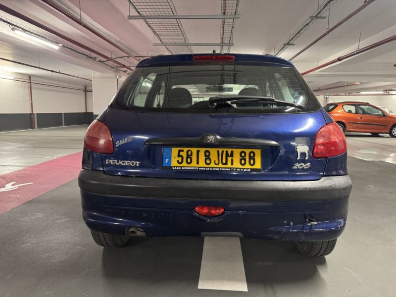 PEUGEOT 206 XR PRESENCE 1.4 1999