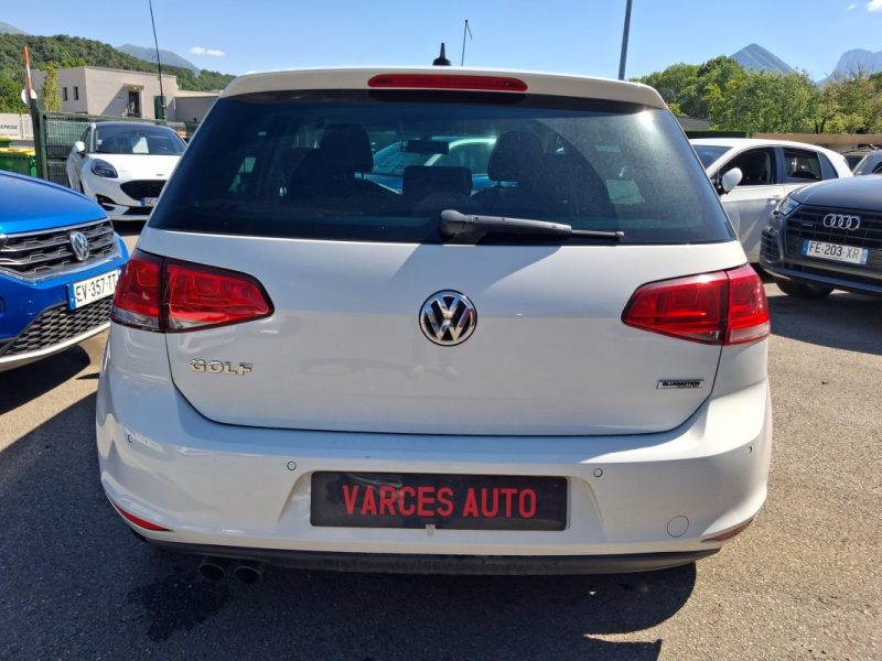 VOLKSWAGEN GOLF VII 2.0 TDI 150 CV LOUNGE DSG ECRAN GPS SIEGES CHAUFFANTS 