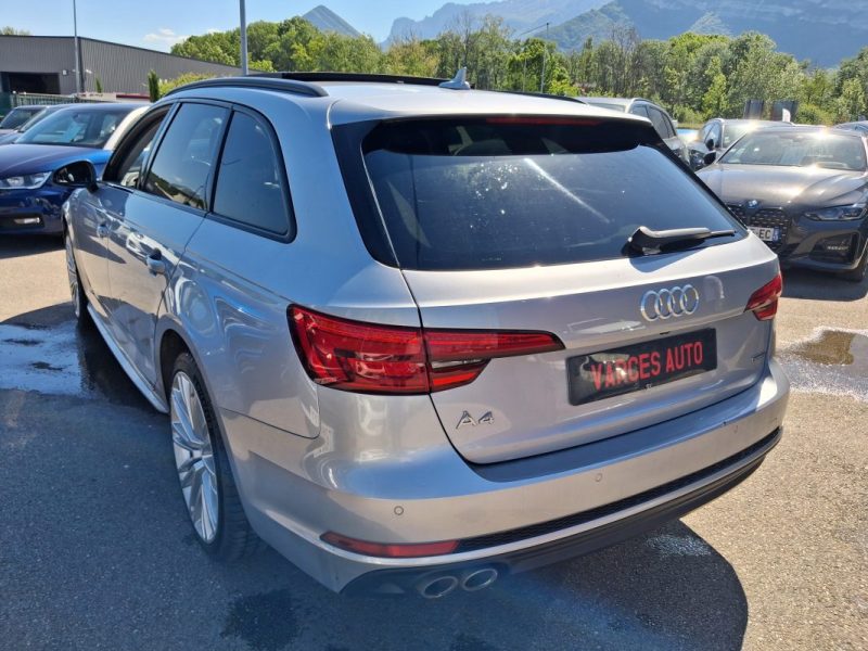 AUDI A4 2.0 TDI 190 CV BVA QUATTRO SLINE TOIT PANORAMIQUE VIRTUAL COCKPIT 