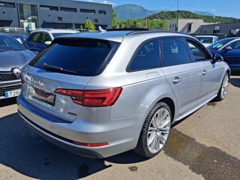 AUDI A4 2.0 TDI 190 CV BVA QUATTRO SLINE TOIT PANORAMIQUE VIRTUAL COCKPIT 