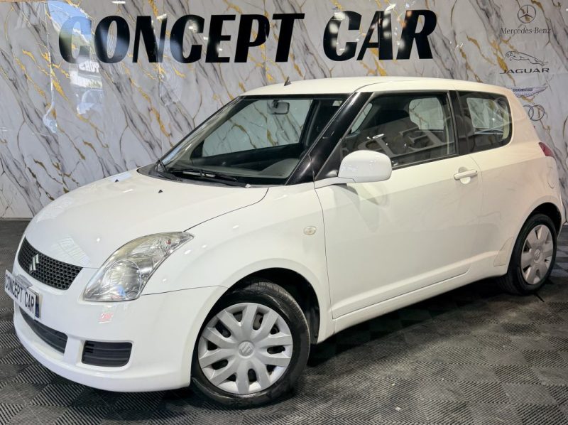 SUZUKI SWIFT  2008 - 75 CH - 59 217Kms - Premier Main - Parfait Etat-SUIVIT SUZUKI