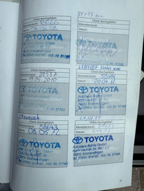TOYOTA COROLLA VERSO II 1.8l VVT-I BVM5 130CV 7 PLACES