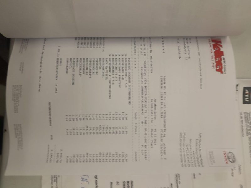 TOYOTA COROLLA VERSO II 1.8l VVT-I BVM5 130CV 7 PLACES
