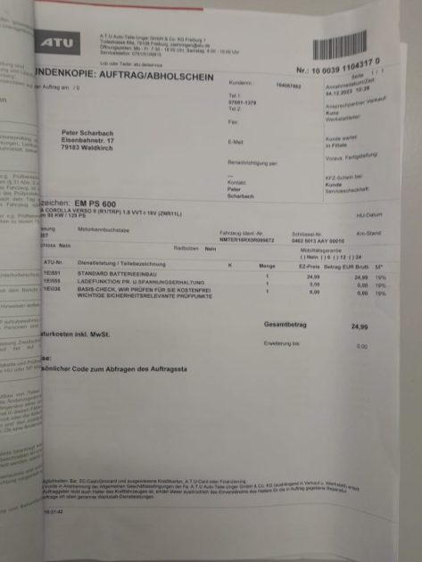 TOYOTA COROLLA VERSO II 1.8l VVT-I BVM5 130CV 7 PLACES