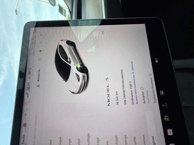 TESLA MODEL 3 STANDARD RWD PLUS MY22 2022