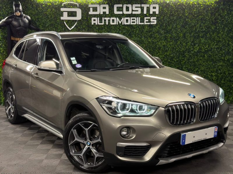 BMW X1 F48 18i SDRIVE 1.5 140 Cv KEYLESS LEDS ECRAN GPS HAYON ELECTRIQUE CRIT AIR 1 - GARANTIE 1 AN