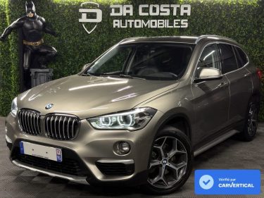 BMW X1 F48 18i SDRIVE 1.5 140 Cv KEYLESS LEDS ECRAN GPS HAYON ELECTRIQUE CRIT AIR 1 - GARANTIE 1 AN