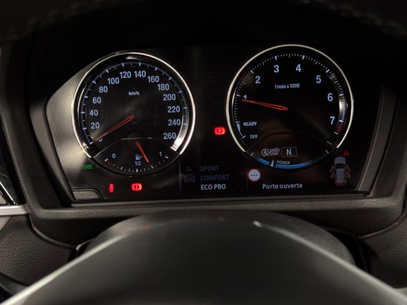 BMW X1 F48 18i SDRIVE 1.5 140 Cv KEYLESS LEDS ECRAN GPS HAYON ELECTRIQUE CRIT AIR 1 - GARANTIE 1 AN