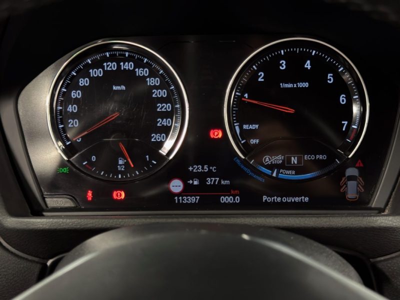 BMW X1 F48 18i SDRIVE 1.5 140 Cv KEYLESS LEDS ECRAN GPS HAYON ELECTRIQUE CRIT AIR 1 - GARANTIE 1 AN