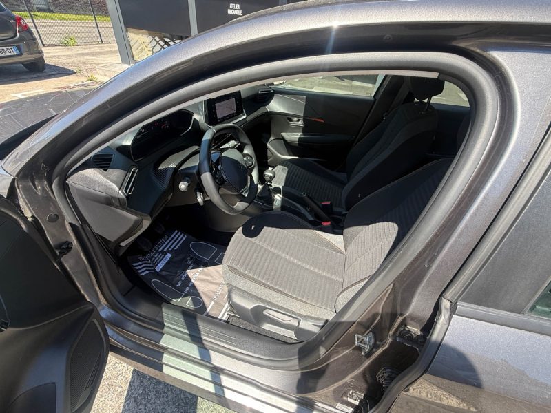 PEUGEOT 208 BLUEHDI 100CV ACTIVE BUSINESS BVM6 S&S - GPS/CARPLAY - 82.000kms