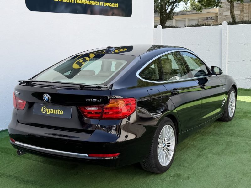 BMW SERIE 3  GRAN TURISMO (F34) 318D 143 CV LUXURY GARANTIE 6 MOIS  