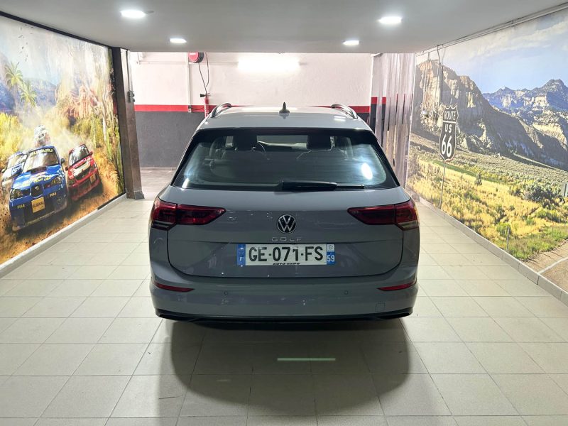 VOLKSWAGEN GOLF 8 SW 1.0 TSI OPF 110CH LIFE 01/2022 PRIX HT : 9990 €
