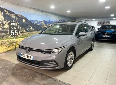VOLKSWAGEN GOLF 8 SW 1.0 TSI OPF 110CH LIFE 01/2022 PRIX HT : 9990 €