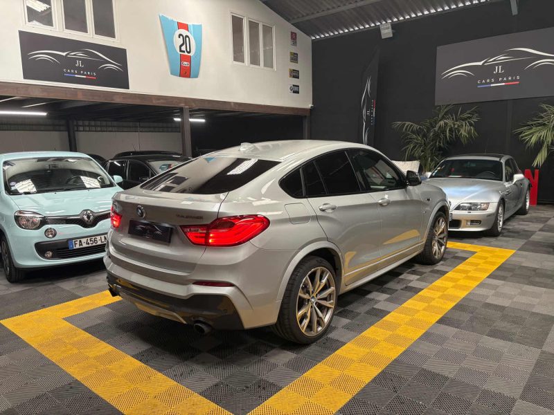 MAGNIFIQUE BMW X4 M40I XDRIVE 360 CH (ENTRETIEN CONSTRUCTEUR, GARANTIE BMW, AFFICHAGE TÊTE HAUTE)