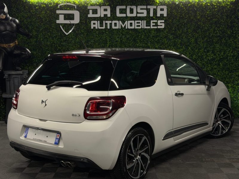 DS DS 3 GIVENCHY Le MakeUp 1.2 TURBO 130 Cv 38 900 Kms ECRAN GPS CAMERA INTERIEUR CUIR Garantie 1 an