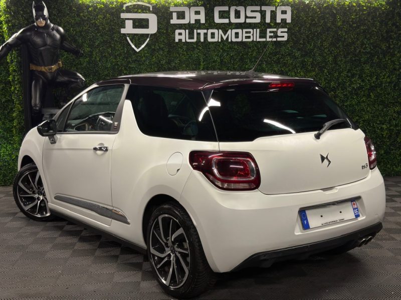 DS DS 3 GIVENCHY Le MakeUp 1.2 TURBO 130 Cv 38 900 Kms ECRAN GPS CAMERA INTERIEUR CUIR Garantie 1 an
