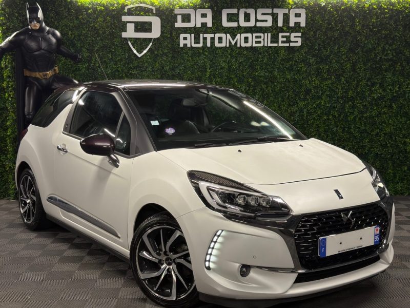 DS DS 3 GIVENCHY Le MakeUp 1.2 TURBO 130 Cv 38 900 Kms ECRAN GPS CAMERA INTERIEUR CUIR Garantie 1 an