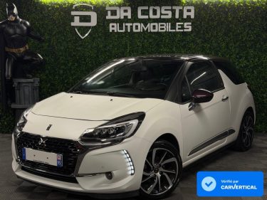 DS DS 3 GIVENCHY Le MakeUp 1.2 TURBO 130 Cv 38 900 Kms ECRAN GPS CAMERA INTERIEUR CUIR Garantie 1 an