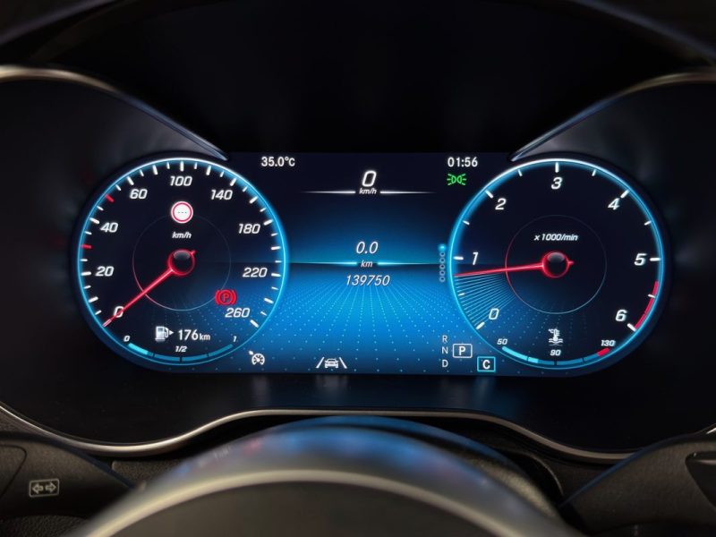 MERCEDES CLASSE C  4 IV PHASE 2 AMG LINE 220 D 2.0 190 Cv BOITE AUTO TOIT OUVRANT VIRTUAL Garantie1a